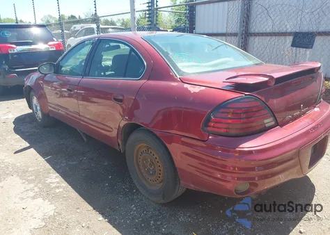 2003 Pontiac Grand Am Se z USA, uszkodzony, nr VIN 1G2NE52F43C307054